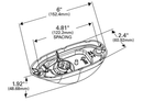 53493 Side Turn LED Amber Light