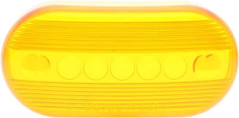 A66AB Lens Cover Oval Amber
