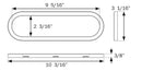 A68SSB SnapOn Trim Ring