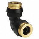 COMPUE6 Composite 3/8 Union 90 Elbow DOT