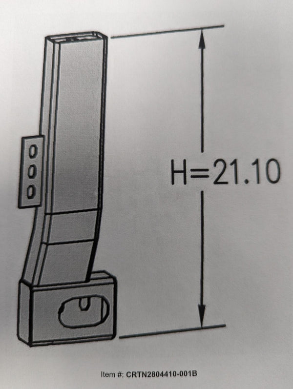 CRTN2804410-001B Bumper Support