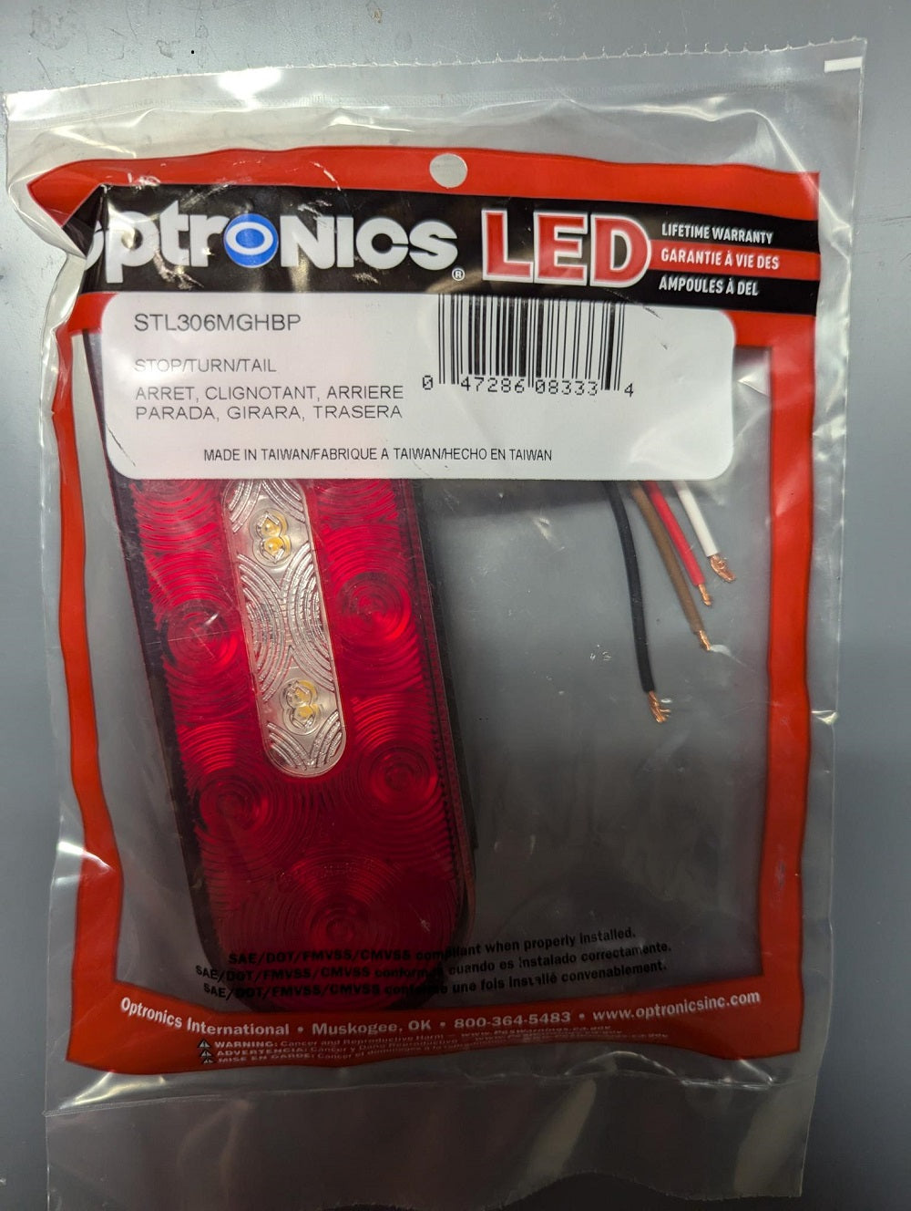 STL306MGHB Stop/Turn/Tail/ Reverse Light – Cummings Truck & Trailer Parts