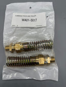 WA01-5017 Hose End w/Spring Guard 3/8" x 3/8" (Pkg 2ea)