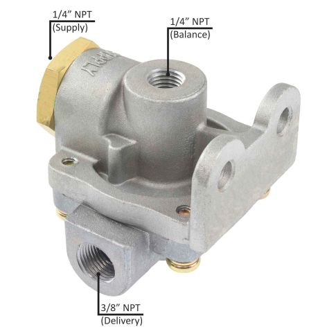 WA289714 QR1C VALVE 0PSI DIFF 1/4S-3/8D