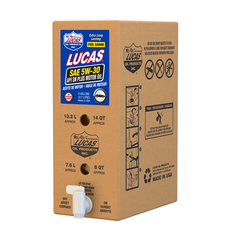 18010 SAE 5W30 Motor Oil 6 Gallon Box