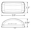 MCL91ABP LED Marker/Clearance Light