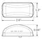 MCL91ABP LED Marker/Clearance Light