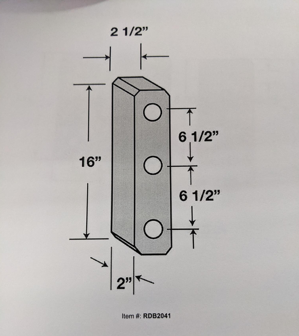 RDB2041 Dock Bumper