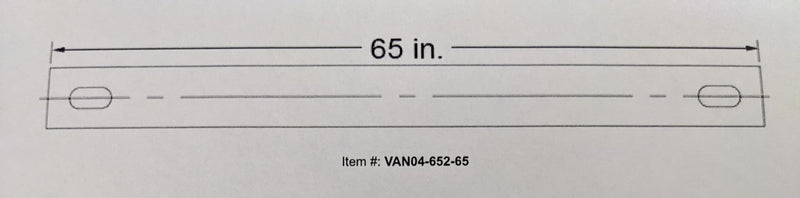 VAN04-652-65 Turning Shaft 65"