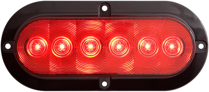 STL73RB Stop/Turn/Tail Light w/Flange Red LED