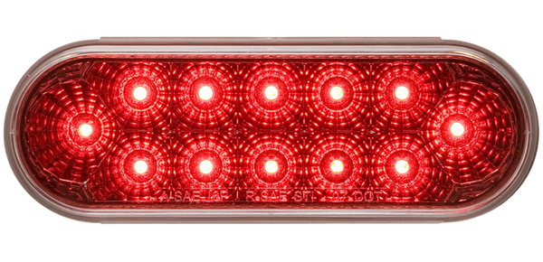 STL22CCRB Clear Lens, Red Reflector, Red LED Stop/Turn/Tail Light