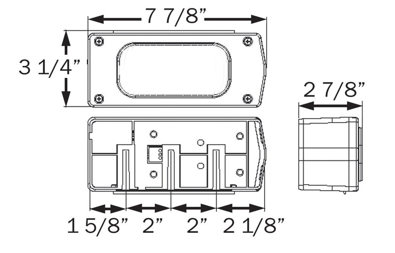 TLL56RK Trailer Light Kit Red LED