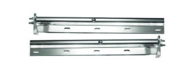 247585 MudFlap Hanger Set Chrome