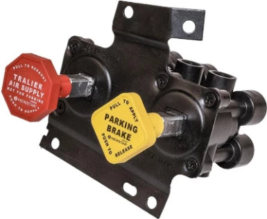 KN-20619 Dash Push/Pull Valve 6 Port w/PL