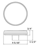 STL55A High Count LED 4” Round Sealed Lights