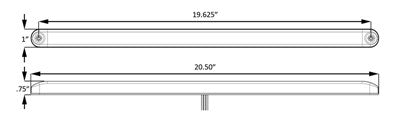 STL264RBP GloLight Thinline S/T/T w/Back-up Light