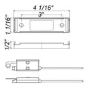 A65PB Bracket w/Single Plug Wire