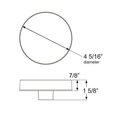 BUL11CBP Reverse Lamp 4" Round LED