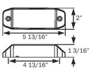 MCL76ABP Marker/Clearance Lights with Reflex LED