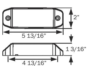 MCL76ABP Marker/Clearance Lights with Reflex LED