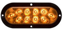 STL78A 6” Oval Sealed LED Lights for Surface Mount