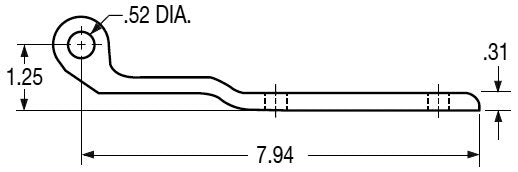 FLE022-00996 Hinge Monon