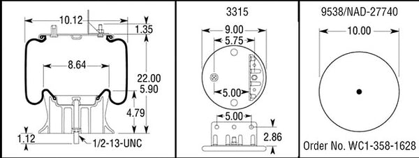 BTC9807 Air Spring