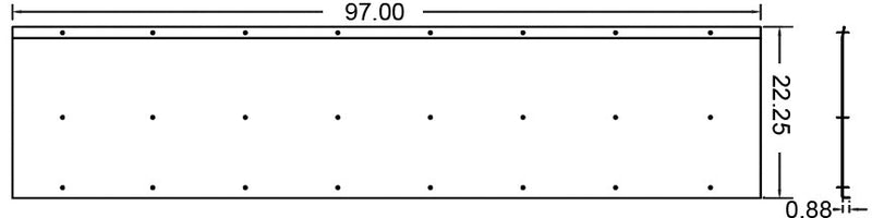 FLP02296 Threshold Plate