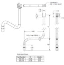 03-215-H Landing Gear Handle 15" Horizontal